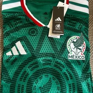 Adidas Green Soccer Jersey with Black Pattern Slim Fit